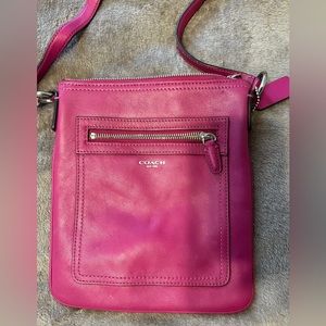 Coach pink crossbody